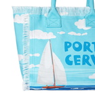 MC2 Saint Barth Vanity Canvas Shoulder Bag With Porto Cervo Print