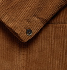 Barena - Double-Breasted Cotton-Corduroy Blazer - Brown