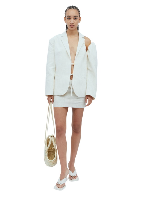 Photo: Jacquemus La Mini Jupe Bahia Skirt