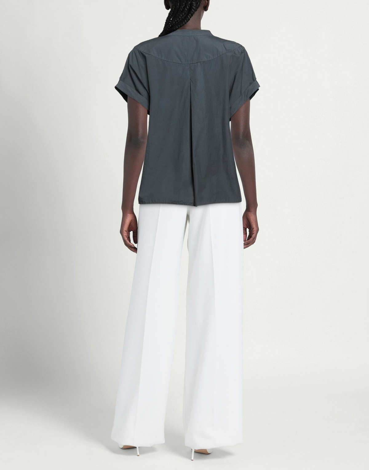 Alessia Santi Womens Top in Charcoal
