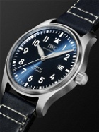 IWC Schaffhausen - Pilot's Mark XX Automatic 40mm Stainless Steel and Leather Watch, Ref. No. IWIW328203