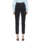 SLVRLAKE Black Faded Beatnik Jeans