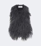 Yves Salomon Shearling scarf