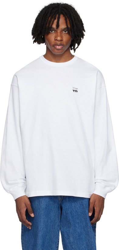 Photo: WTAPS White OBJ 02 Long Sleeve T-Shirt
