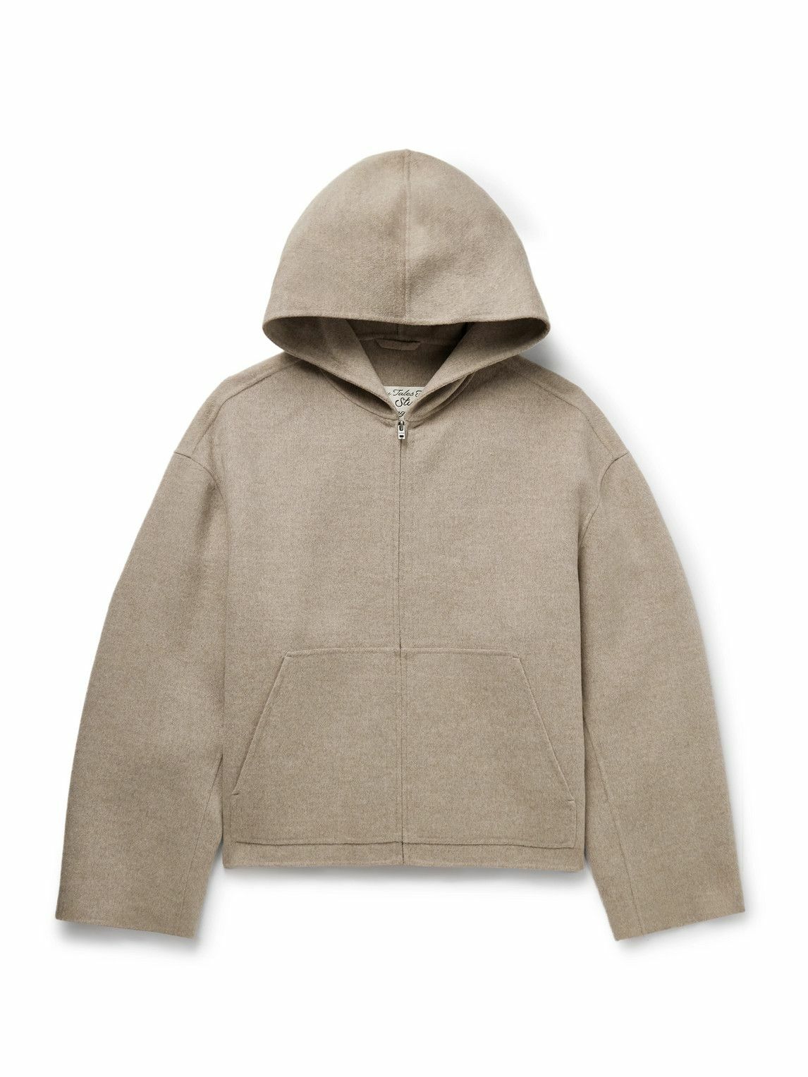 Acne Studios - Ombreyo Fleece-Lined Cotton-Canvas Blouson