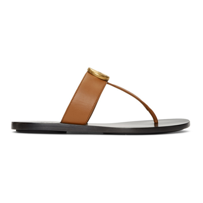 Gucci sandals sale tan