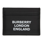 Burberry Black Logo Sandon Card Holder