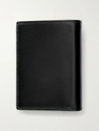 SAINT LAURENT - Tiny Cassandre Logo-Appliquéd Leather Bifold Wallet