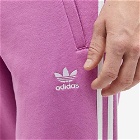 Adidas Men's 3 Stripe Pant in Semi Pulse Lilac