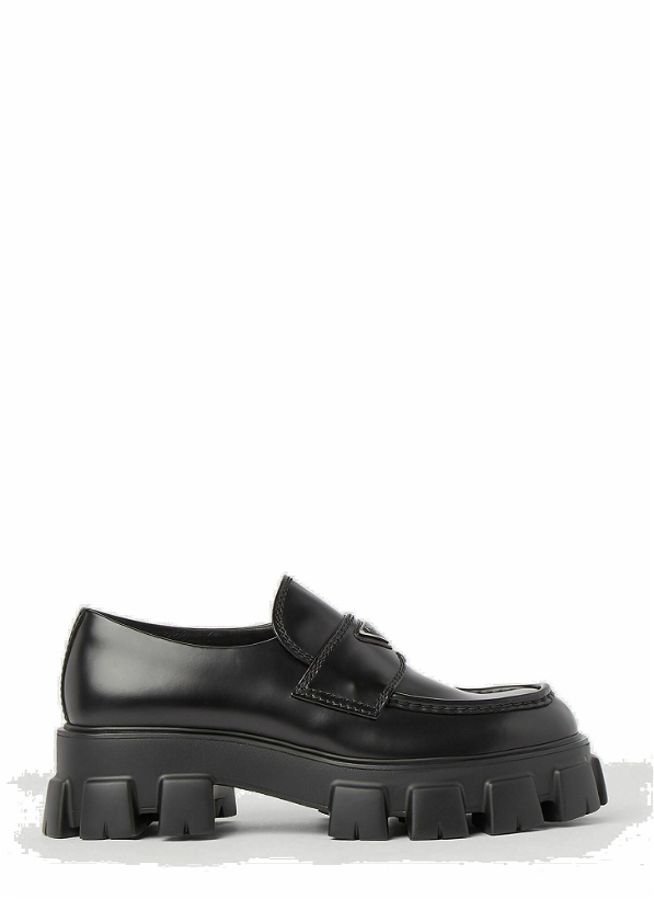 Photo: Monolith Leather Loafers in Black