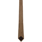 Gucci Beige and Brown G Print Tie