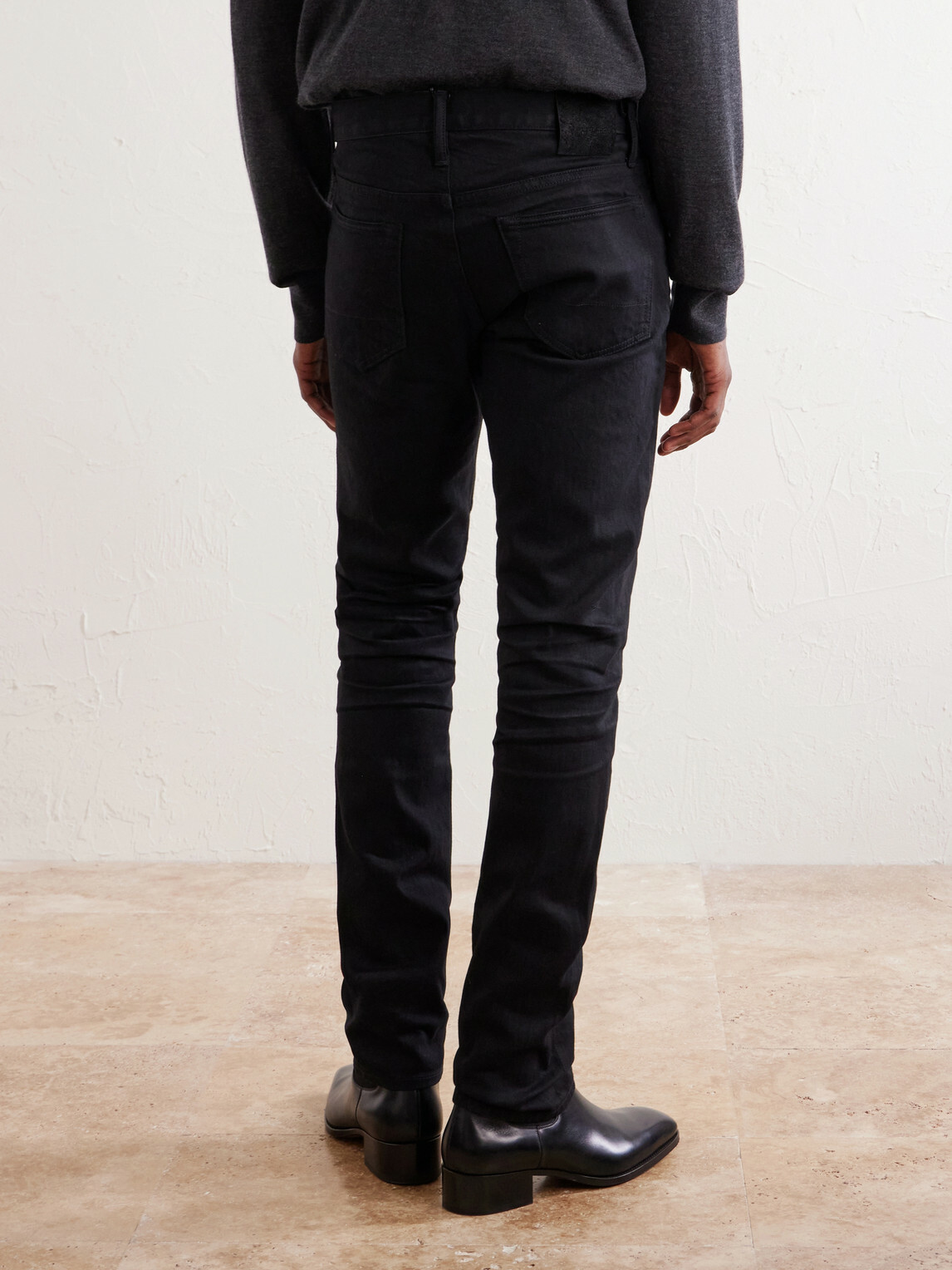 TOM FORD - Slim-Fit Jeans - Black