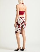 Live The Process Womens Top Burgundy