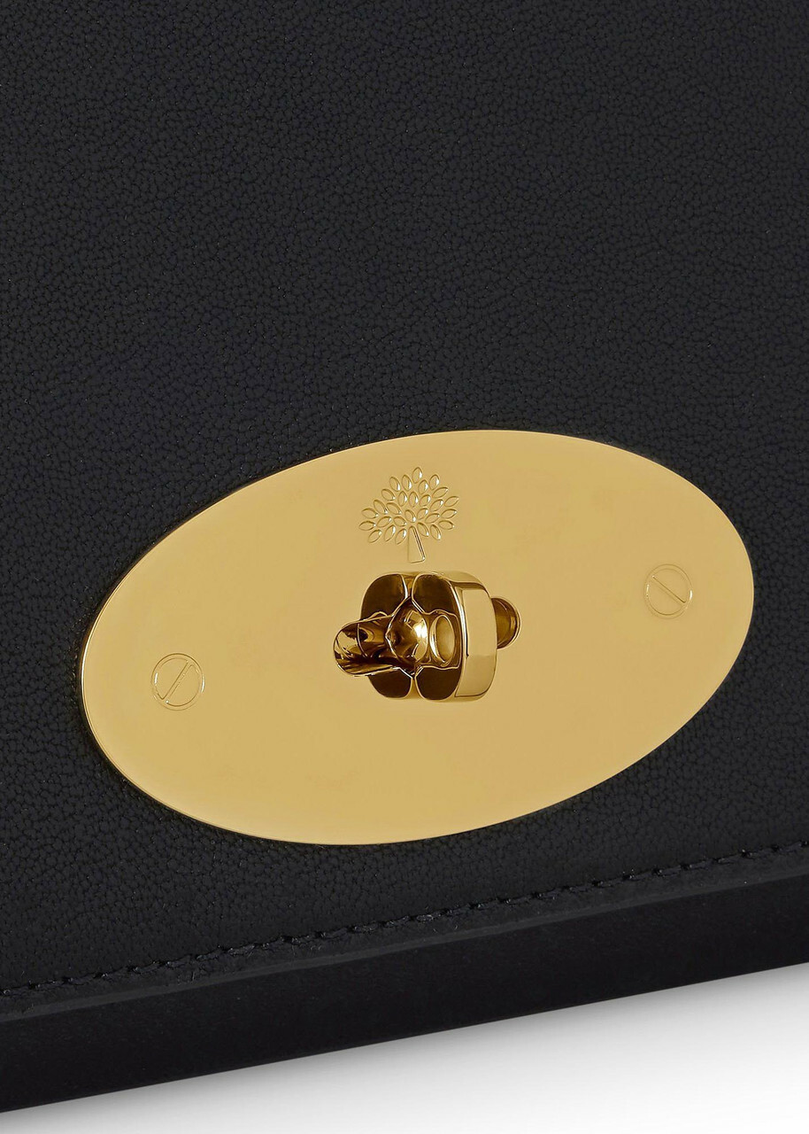 Mulberry Lily Vesta Nappa Leather Clutch - Black - One Size