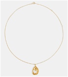 Alighieri - The Aperture of Twilight 24kt gold-plated necklace