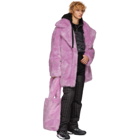 Landlord Purple Faux-Fur Capsule Coat