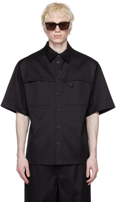 Photo: Emporio Armani Black Double Shirt