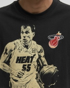 Mitchell & Ness NBA BLOCKBUSTER SS PLAYER TEE VINTAGE LOGO MIAMI HEAT JASON WILLIAMS Black Mens Shortsleefe