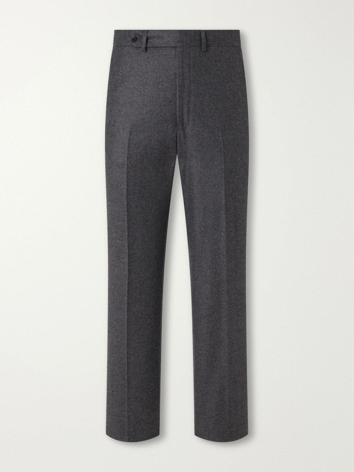 Stòffa - Straight-Leg Wool And Cashmere-Blend Flannel Trousers - Gray