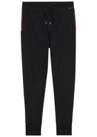 Paul Smith Tapered-leg Jersey Sweatpants Black