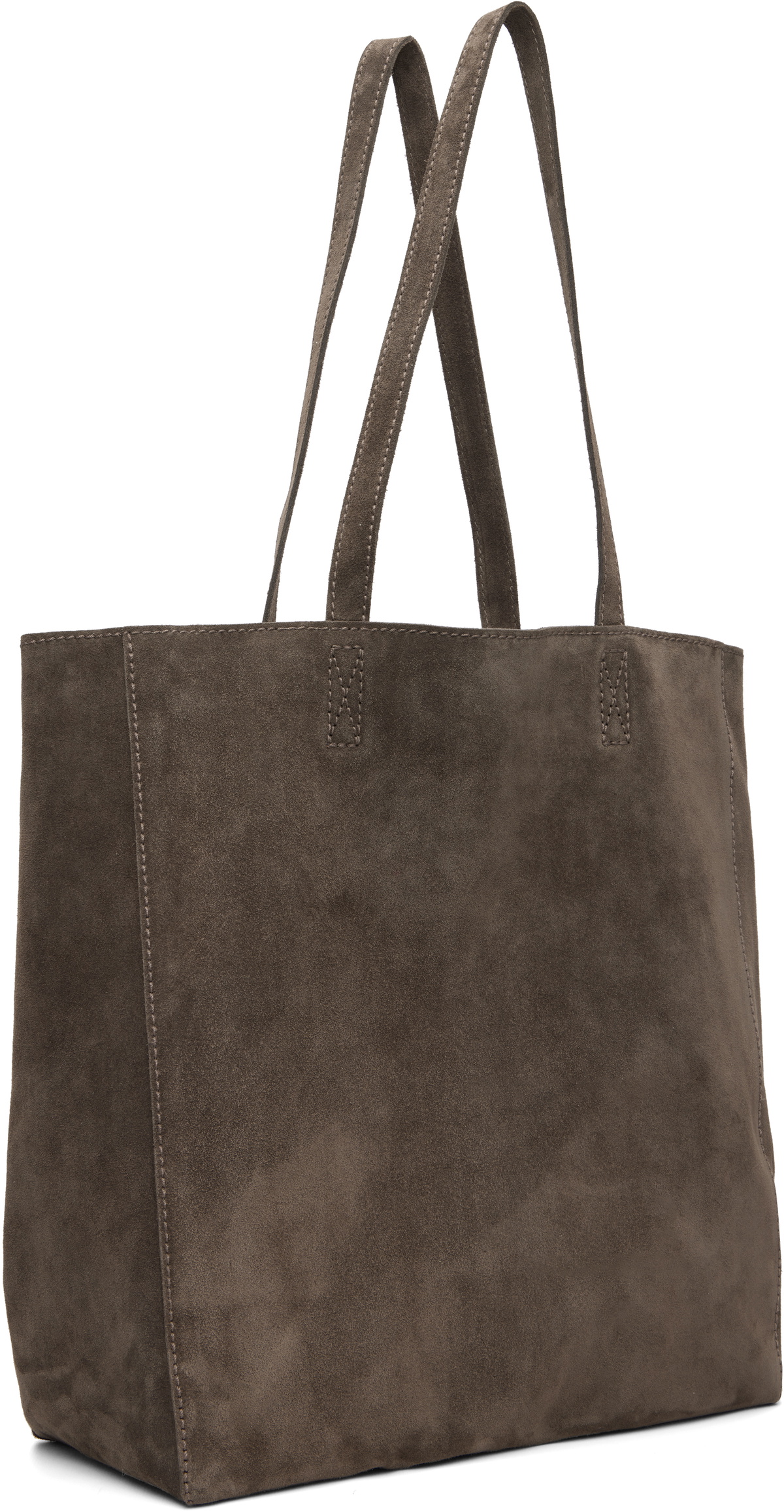 Nothing Written Brown Cou Suede Shopper Tote