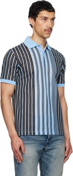 Paul Smith Blue Deck Stripe Polo