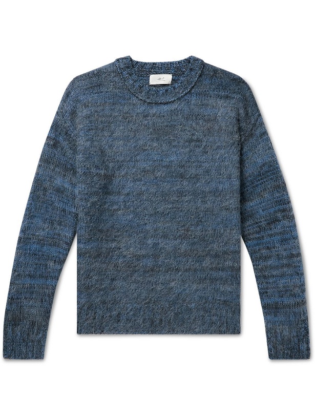 Photo: Mr P. - Wool-Blend Sweater - Blue
