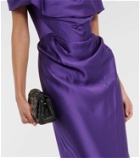 Vivienne Westwood Off-shoulder bustier satin gown