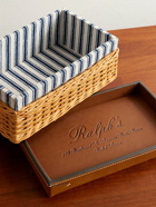 Ralph Lauren Home - Bailey Small Wicker and Embossed Leather Box