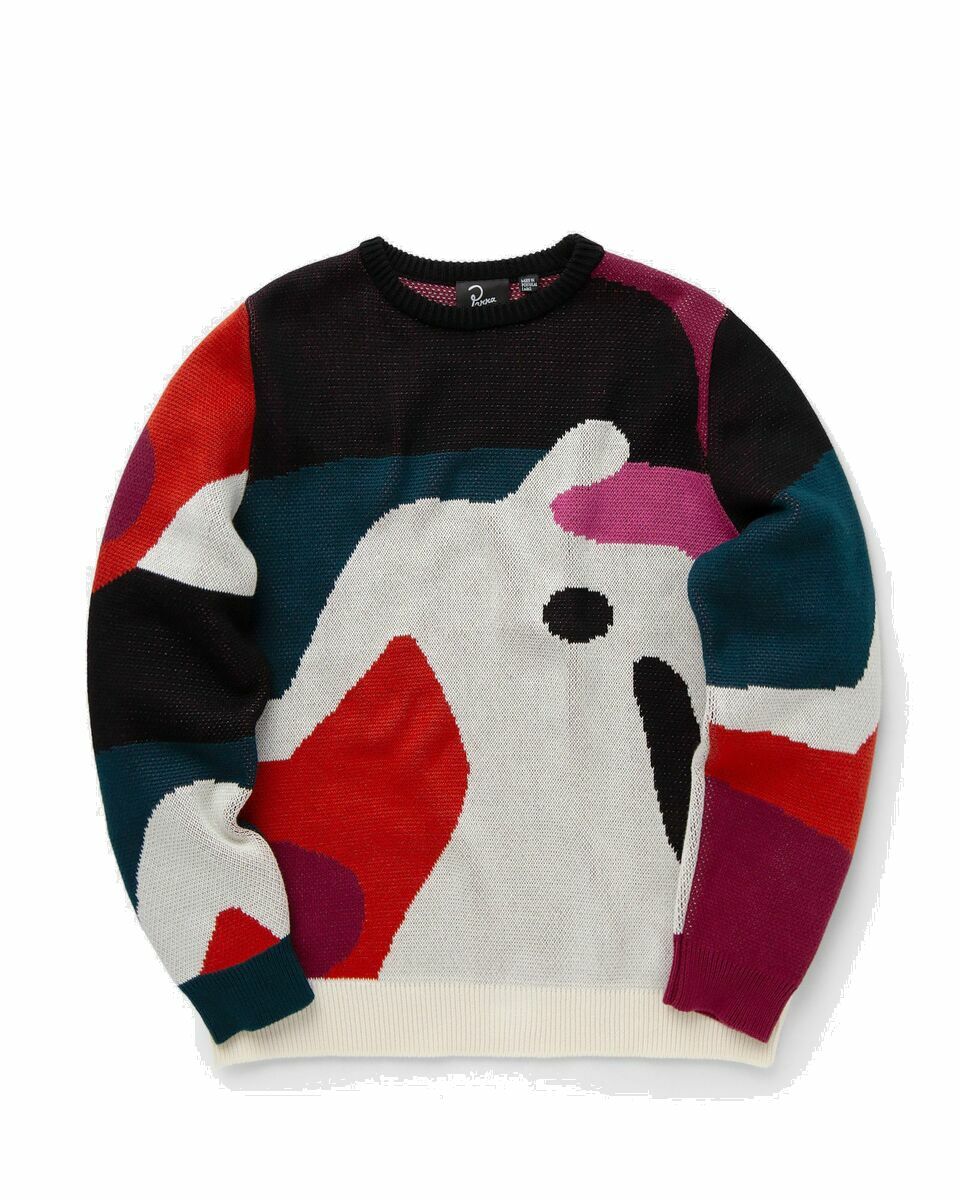 Photo: By Parra Grand Ghost Caves Knitted Pullover Multi - Mens - Pullovers