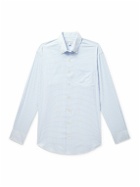 Peter Millar - Hanford Button-Down Collar Checked Twill Shirt - Blue