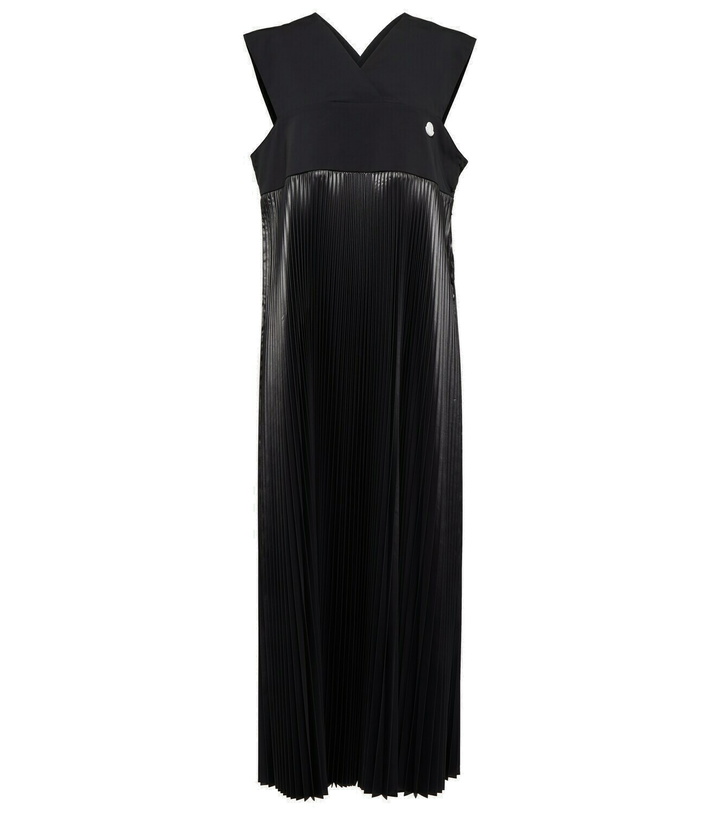 Photo: Moncler Genius - 4 Moncler Hyke pleated midi dress