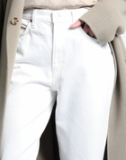 Re/done Womens Jeans in Off white