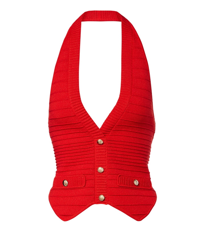 Photo: Retrofête Tinsley knitted crop top
