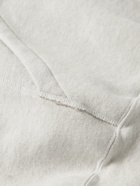 Remi Relief - Cotton-Blend Jersey Hoodie - Neutrals