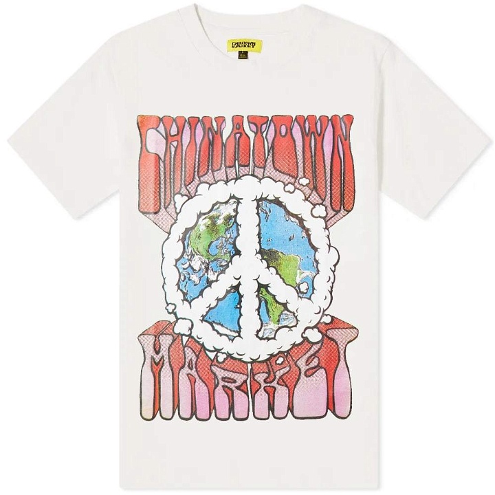 Photo: Chinatown Market Peace On Earth Clouds Tee