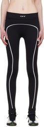 Off-White Black 'OFF' Stamp Seamless Leggings