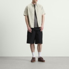 thisisneverthat Men's Check Short Sleeve Shirt in Lemon