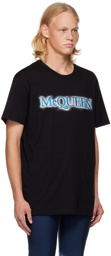Alexander McQueen Black Spray T-Shirt
