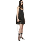 Prada Black Triangle Logo Dress