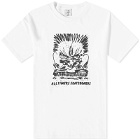 Alltimers Men's Smushed Face T-Shirt in White