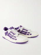 AMIRI - Skel-Top Colour-Block Leather Sneakers - Purple