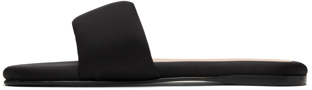 Carven Black Garnier Padded Slides