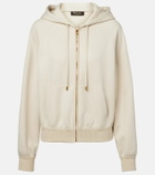 Loro Piana Viera cotton, silk, and cashmere hoodie