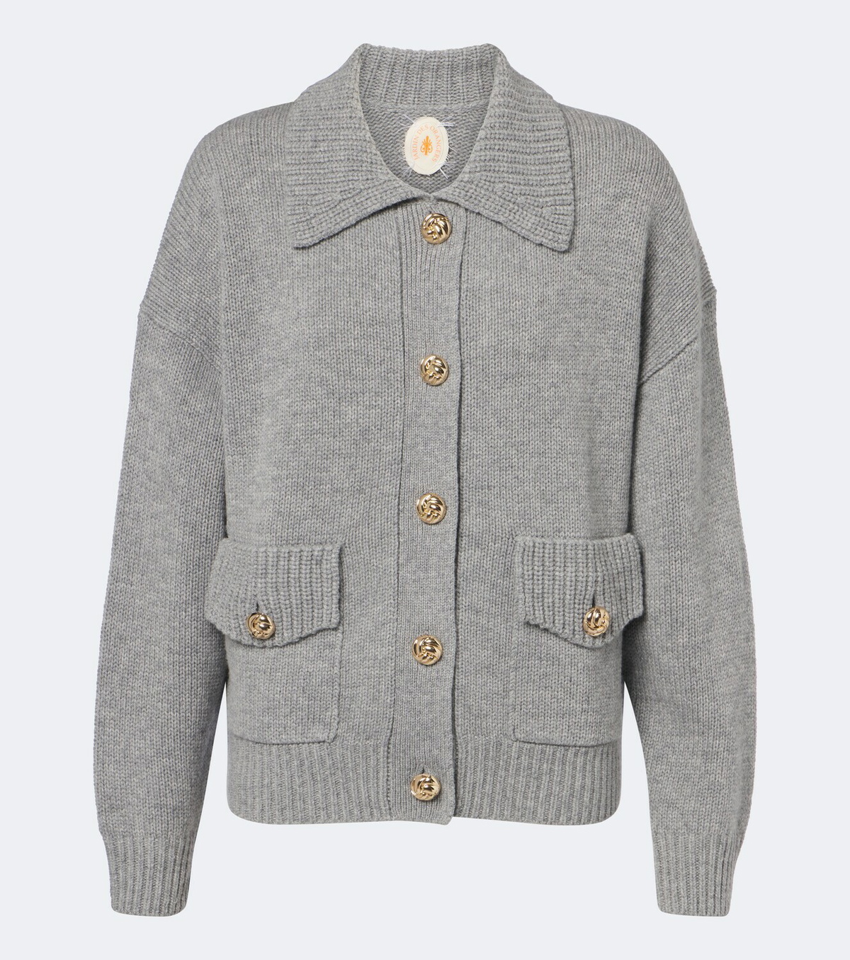 Jardin des Orangers Wool and cashmere cardigan