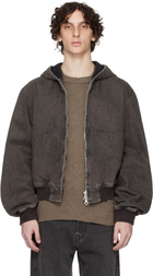OUR LEGACY Black Bank Denim Jacket