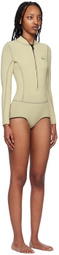ABYSSE SSENSE Exclusive Beige Lotte One-Piece Wetsuit
