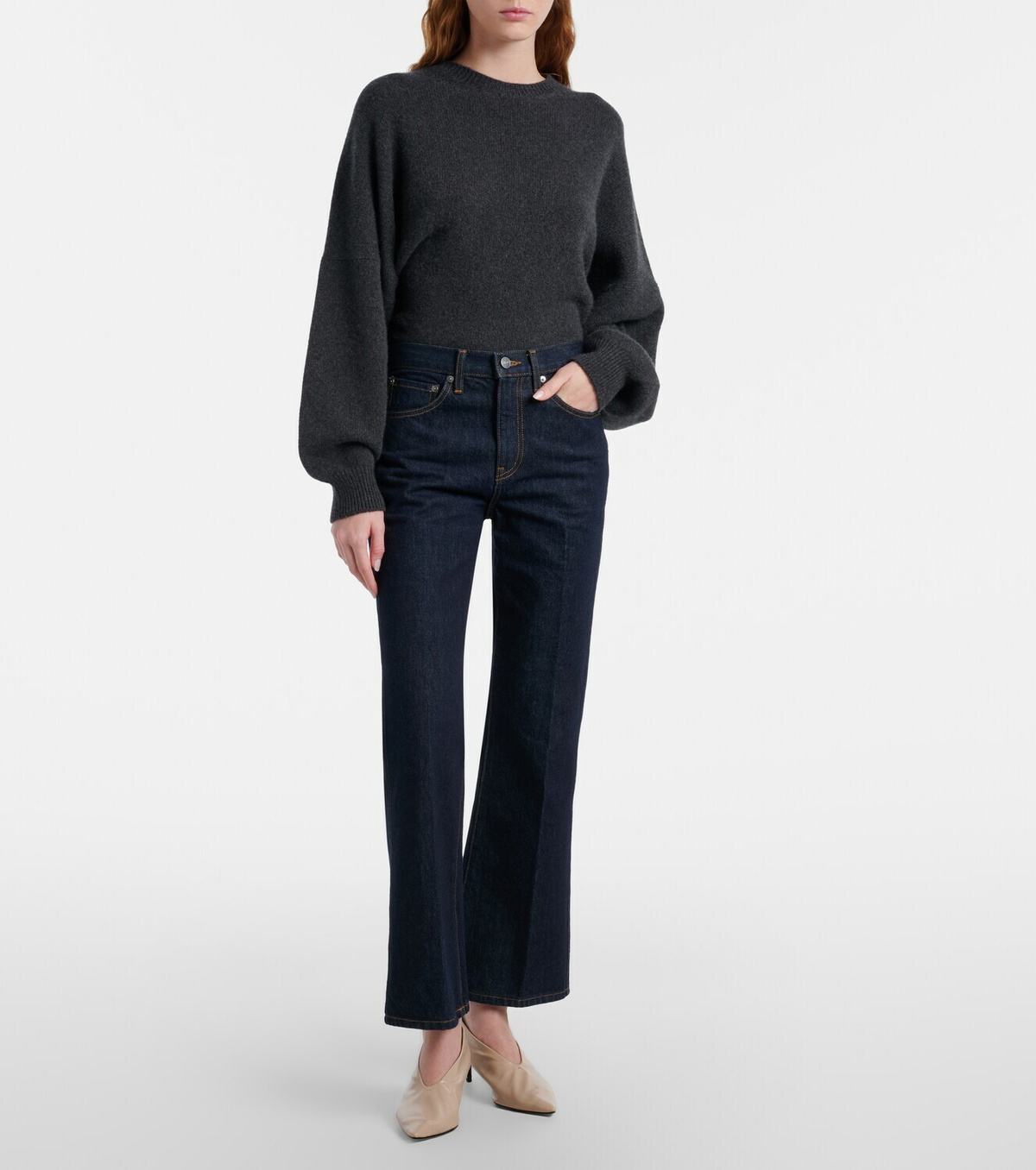 Khaite Clara flared jeans