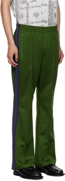 NEEDLES Green Drawstring Track Pants