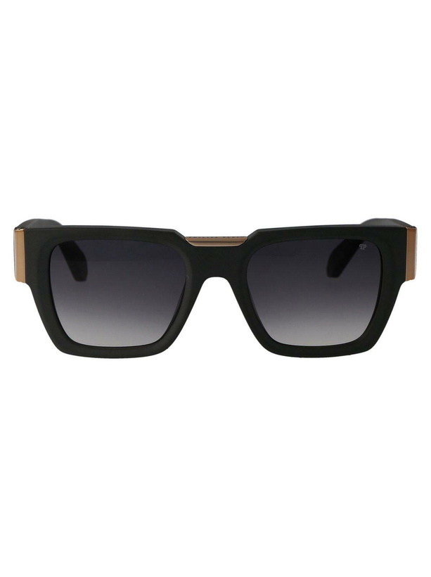 Photo: Philipp Plein Square Frame Sunglasses